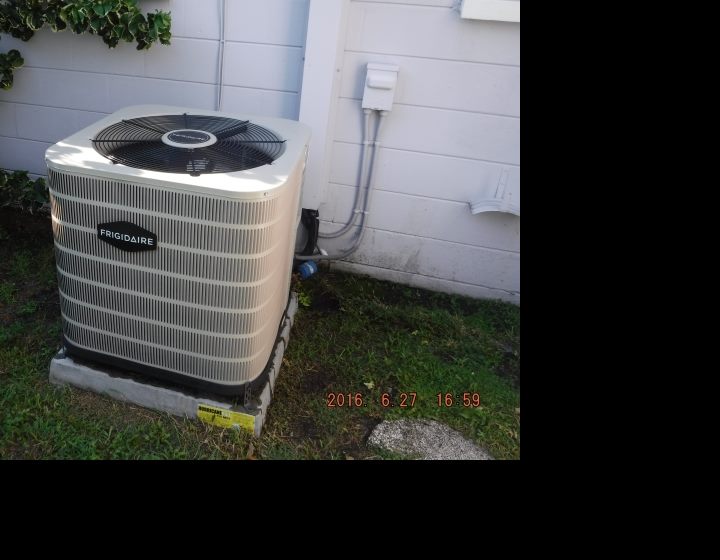 HVAC equipment detail photo