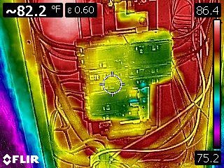 Thermal imaging inspection photo