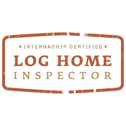 Log home inspector badge