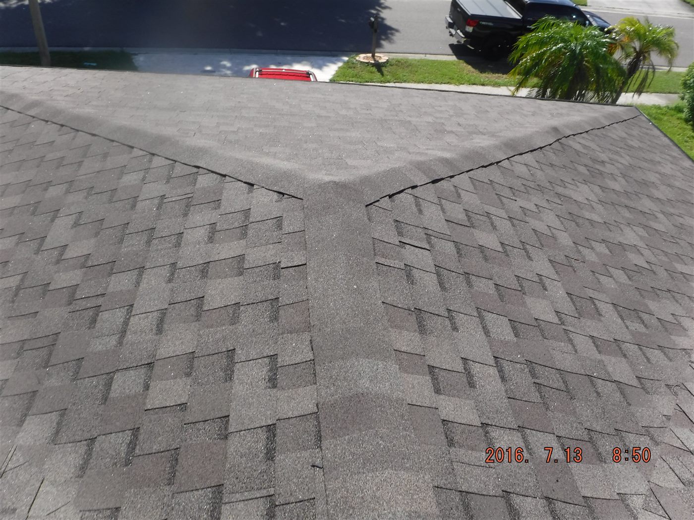 Wind mitigation hipped roof feature photo